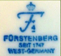 Fϋrstenberger Porzellanfabrik 3